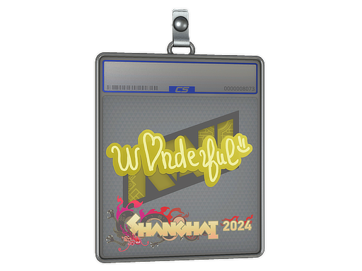 Item Sticker Slab | w0nderful | Shanghai 2024