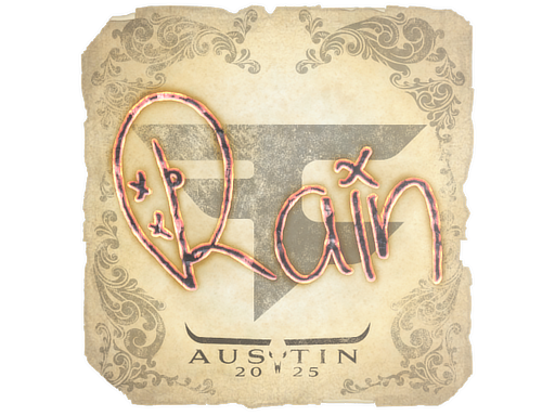 Item Sticker | rain | Austin 2025