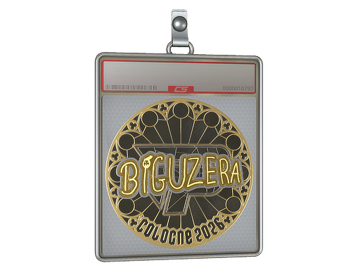 Item Sticker Slab | biguzera (Gold) | Cologne 2026