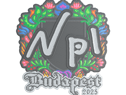 Item Sticker | npl (Embroidered) | Budapest 2025