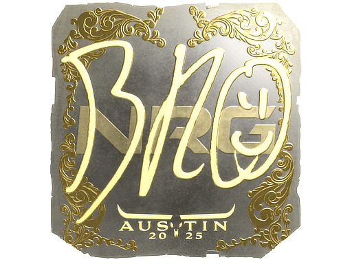 Item Sticker | br0 (Gold) | Austin 2025