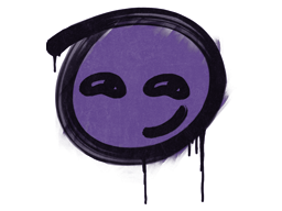 Item Graffiti | Smirk (Monster Purple)