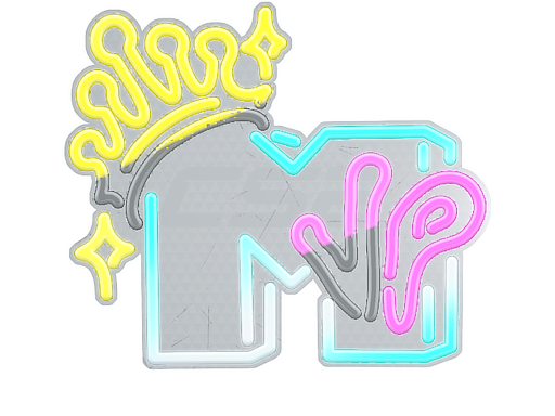 Cosmetic Sticker | Neon MVP (Lenticular) of Craft