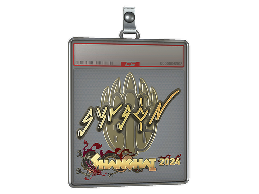 Item Sticker Slab | syrsoN (Gold) | Shanghai 2024