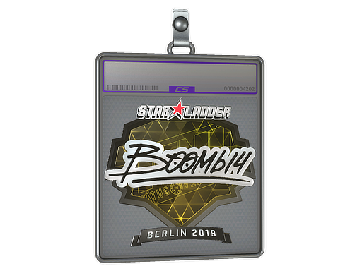 Item Sticker Slab | Boombl4 (Foil) | Berlin 2019