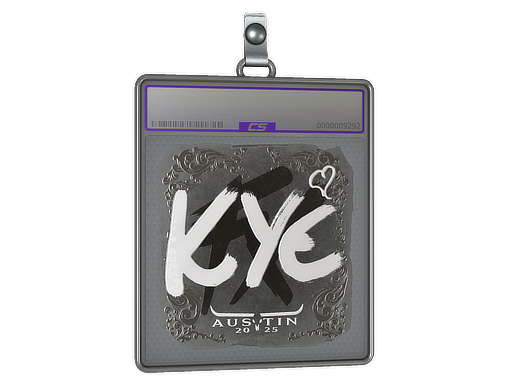 Item Sticker Slab | kye (Foil) | Austin 2025