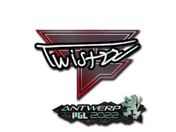 Item Sticker | Twistzz (Glitter) | Antwerp 2022