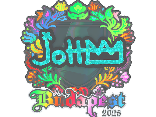 Item Sticker | jottAAA (Holo) | Budapest 2025