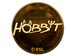Item Sticker | Hobbit (Gold) | Katowice 2019