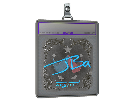 Item Sticker Slab | JBa (Foil) | Austin 2025