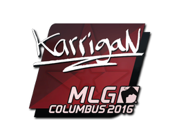 Item Sticker | karrigan | MLG Columbus 2016
