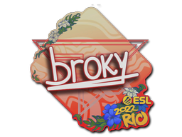 Item Sticker | broky | Rio 2022