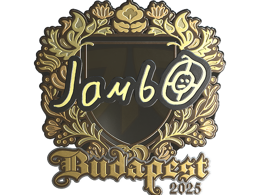 Item Sticker | jambo (Gold) | Budapest 2025