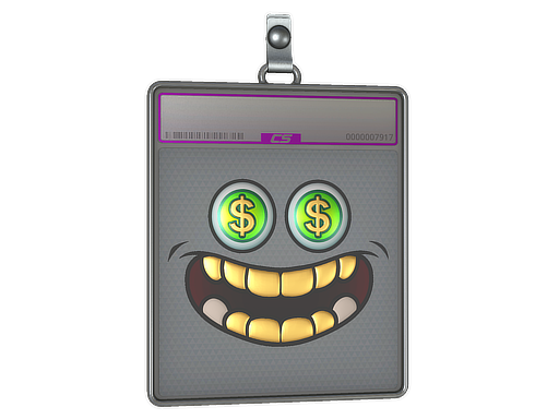 Item Sticker Slab | Gold Teef (Foil)