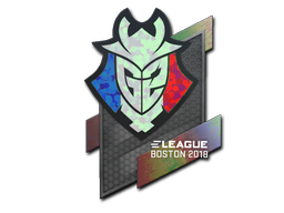 Item Sticker | G2 Esports (Holo) | Boston 2018