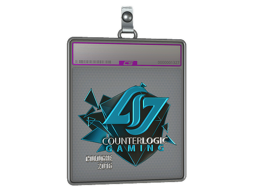 Item Sticker Slab | Counter Logic Gaming (Foil) | Cologne 2016