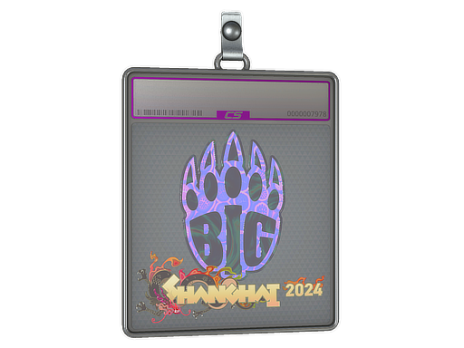 Item Sticker Slab | BIG (Holo) | Shanghai 2024