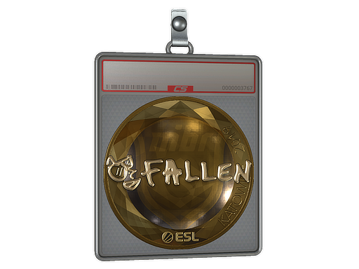 Item Sticker Slab | FalleN (Gold) | Katowice 2019