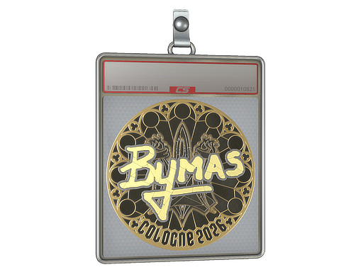 Item Sticker Slab | Bymas (Gold) | Cologne 2026
