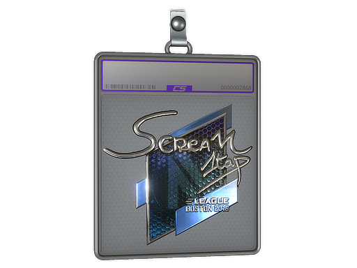 Item Sticker Slab | ScreaM (Foil) | Boston 2018