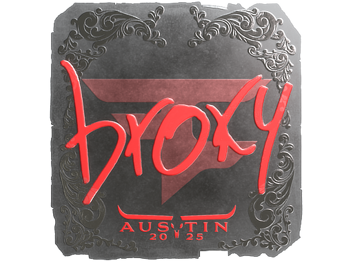 Item Sticker | broky (Foil) | Austin 2025