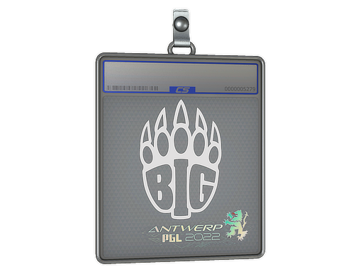 Item Sticker Slab | BIG | Antwerp 2022