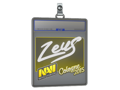 Item Sticker Slab | Zeus | Cologne 2015