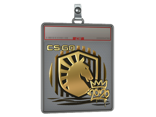 Item Sticker Slab | Liquid (Gold) | 2020 RMR