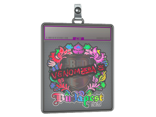 Item Sticker Slab | venomzera (Holo) | Budapest 2025