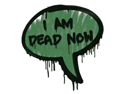 Item Sealed Graffiti | Dead Now (Jungle Green)