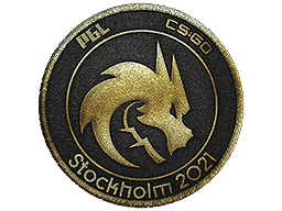 Item Patch | Team Spirit (Gold) | Stockholm 2021