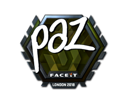 Item Sticker | paz (Foil) | London 2018