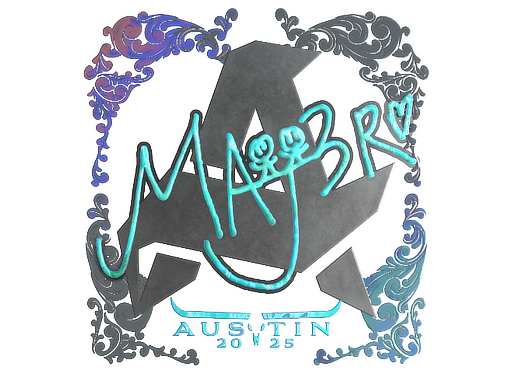 Item Sticker | MAJ3R (Holo) | Austin 2025