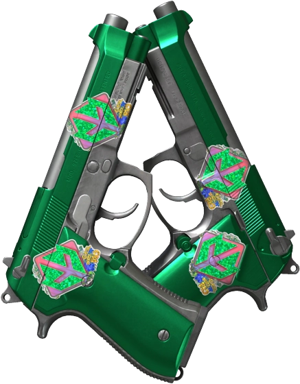 Item Dual Berettas | Emerald