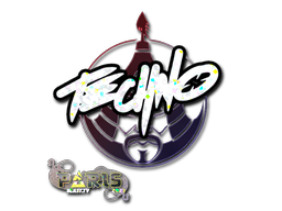 Item Sticker | Techno4K (Glitter) | Paris 2023