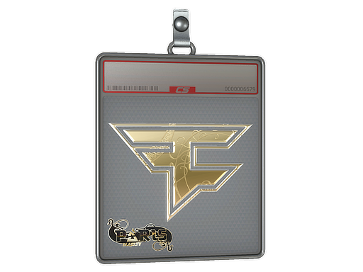 Item Sticker Slab | FaZe Clan (Gold) | Paris 2023