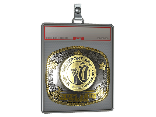 Item Sticker Slab | Metizport (Gold) | Austin 2025