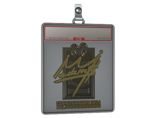 Item Sticker Slab | adamS (Gold) | Copenhagen 2024