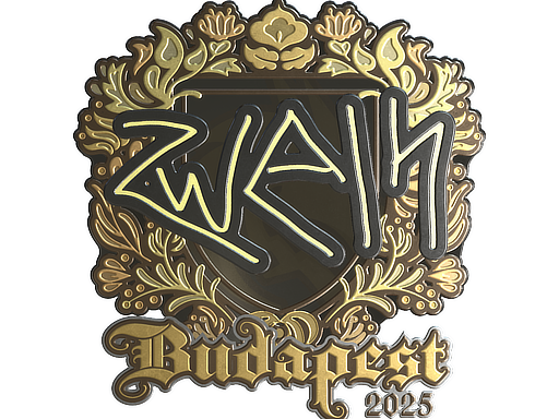 Item Sticker | zweih (Gold) | Budapest 2025