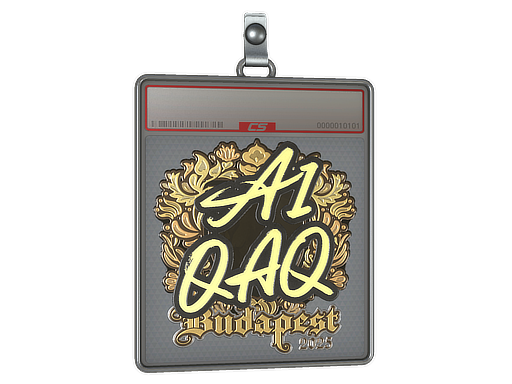 Item Sticker Slab | EmiliaQAQ (Gold) | Budapest 2025