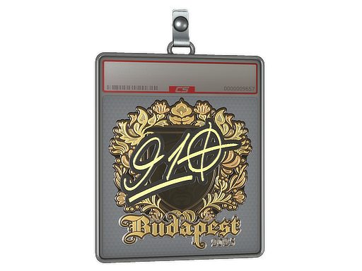 Item Sticker Slab | 910 (Gold) | Budapest 2025