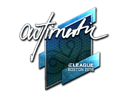 Item Sticker | autimatic (Foil) | Boston 2018