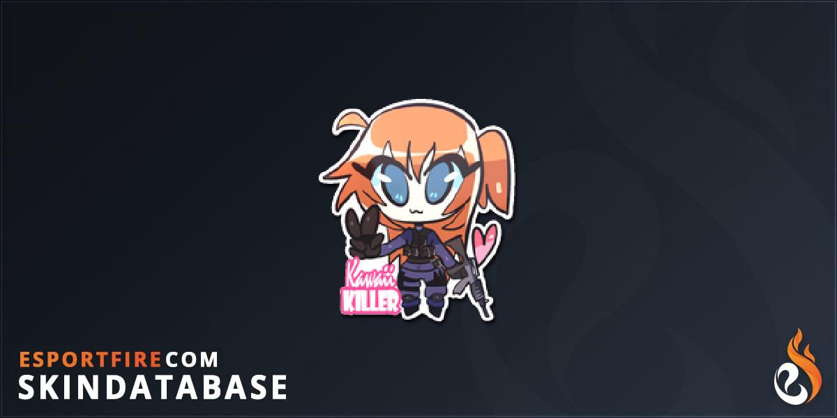 Sticker Kawaii Killer CT