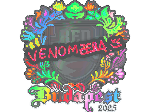Item Sticker | venomzera (Holo) | Budapest 2025
