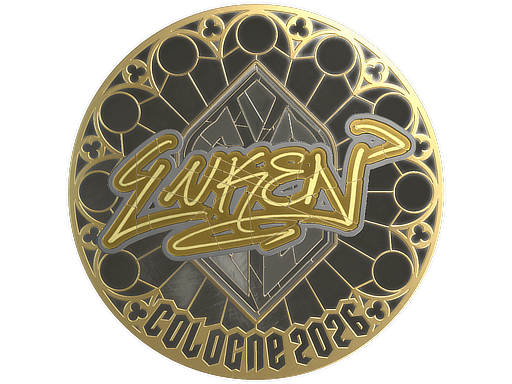 Item Sticker | luken (Gold) | Cologne 2026