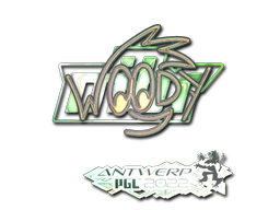 Item Sticker | WOOD7 (Holo) | Antwerp 2022