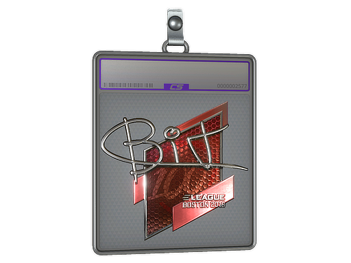 Item Sticker Slab | BIT (Foil) | Boston 2018