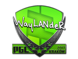 Item Sticker | wayLander | Krakow 2017