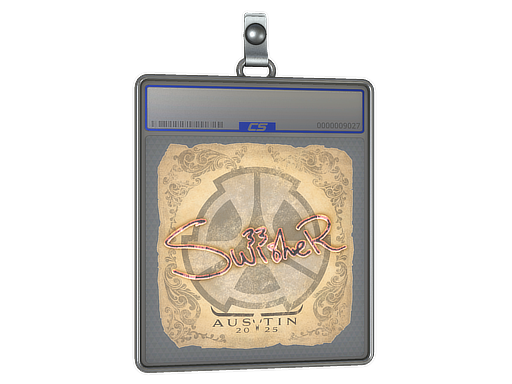 Item Sticker Slab | Swisher | Austin 2025
