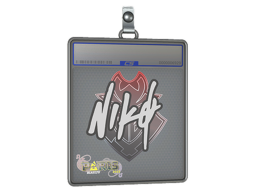 Item Sticker Slab | NiKo | Paris 2023